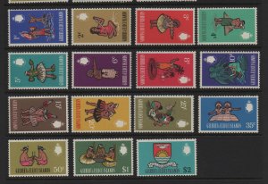 GILBERT & ELLICE ISLANDS 135-149 MNH