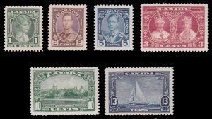 Canada 211 - 216, MNH