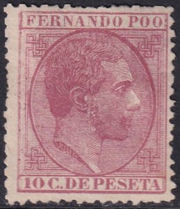 Fernando Po 1879 Sc 3 MNG(*) some rough perfs