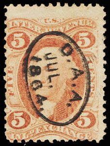 U.S. REV. FIRST ISSUE R27c  Used (ID # 116656)