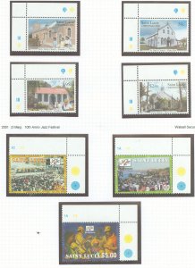 St. Lucia #1128/1138 Mint (NH) Single (Complete Set)