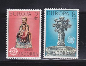 Andorra Spanish 79-80 Set MNH Europa (C)