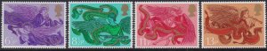 758-61 Christmas MNH
