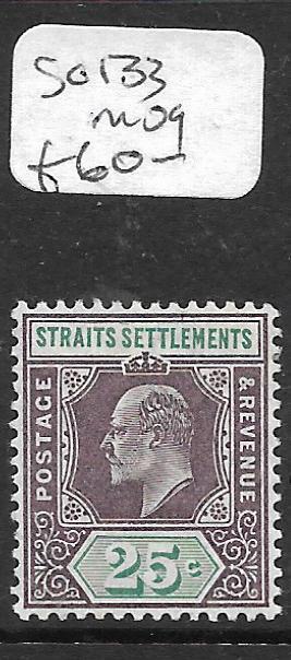 STRAITS SETTLEMENTS (PP3110B) KE  25C  SG133     MOG