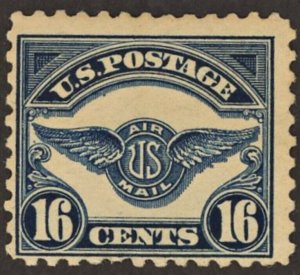 US C5 16c Airmail Mint VF OG LH