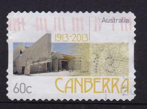 Australia 2013  Centenary of Canberra 60c used