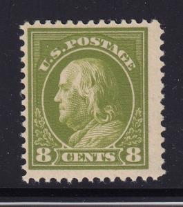 414 F-VF OG mint never hinged with Rich color cv $ 100 ! see pic !