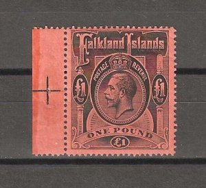 FALKLAND ISLANDS 1912/20 SG 69 MNH £550