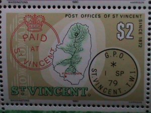 ​ST.VINCENT-1979 SC# 564a LONDON INTERNATIONAL STAMP SHOW-1980- MNH-S/S-VF