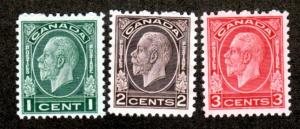 Canada # 195-197 Mint NH!