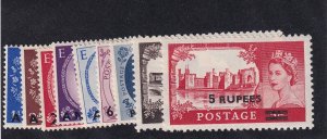 Oman Scott # 56 - 64 set VF OG lightly hinged nice color cv $ 41 ! see pic !