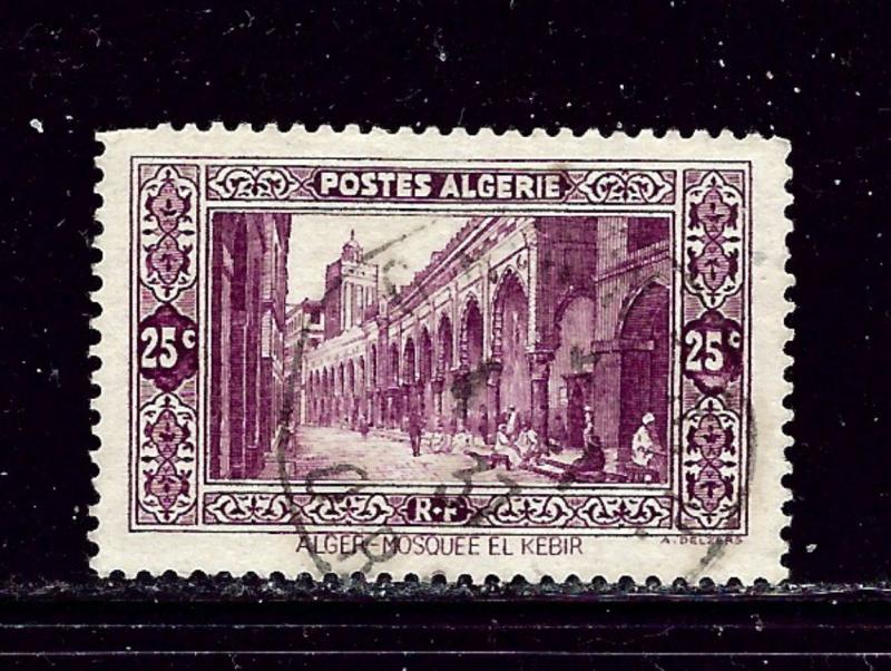 Algeria 86 Used 1936 issue short perfs
