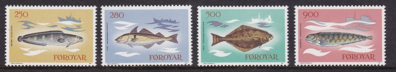 Faroe Islands Fauna, Fishes MNH / 1983