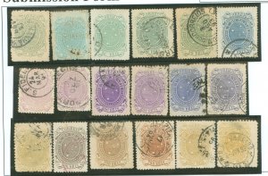 Brazil #99/99a/99b/100/100b/ Used Single (Complete Set)