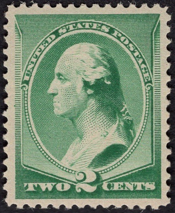 US #213 Superb. Original gum. Lightly hinged. World Class GEM!