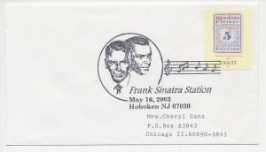 Cover / Postmark USA 2003 Frank Sinatra