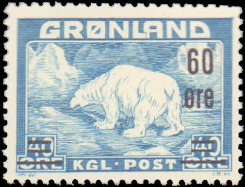 Greenland #39, Incomplete Set, 1956, Never Hinged