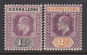 Sierra Leone, Sc 79-80 (SG 88-89), MHR