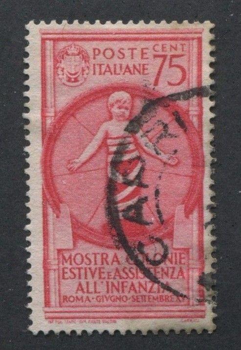 ITALY  #372 USED, LH VF Issue / Child Welfare - S8151