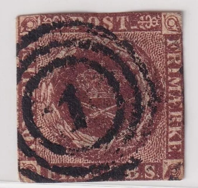 Denmark Stamps - 1850's - Coat of Arms - Outstanding collection - all n1...