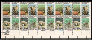 US # 1827 - 1830 , # 1830a , Coral Reefs , Se-Tenant P/B of 20 - I Combine S/H