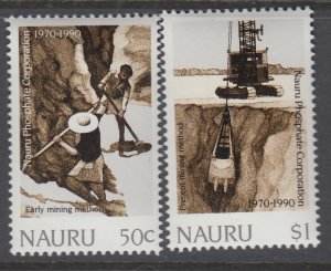 Nauru 368-369 MNH VF