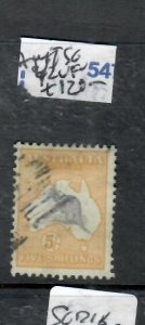 AUSTRALIA KANGAROO 5/-   SG 42  VFU      P0429B  H