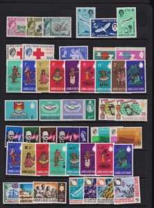 Gilbert and Ellice Islands - 46 stamps, mint