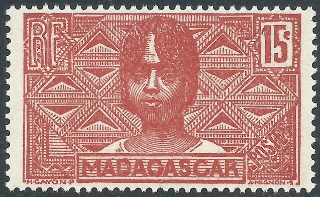 Madagascar, Sc #152, 15c MH