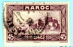 French Morocco, Scott #134, Used