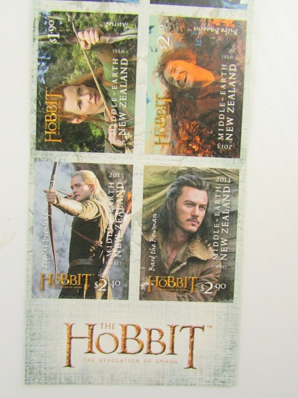 New Zealand SC #2496g THE HOBBIT The Desolation of Shaug  MH Booklet