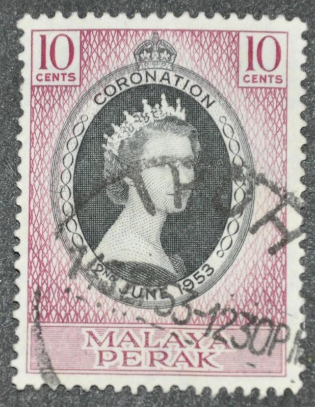 DYNAMITE Stamps: Malaya Perak Scott #126  USED