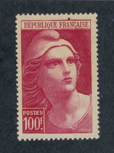 France 1945 Scott 556 MH - 100fr, Marianne