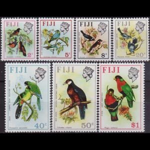 FIJI 1971 - Scott# 306/19 Birds 2c-$1 NH