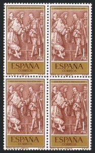 Spain 904 block/4,MNH.Michel 1146. Treaty of the Pyrenees,300th Ann.1959.