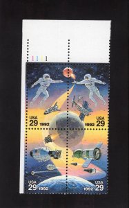 2631-2634 Space Accomplishments,  MNH UL-PB/4