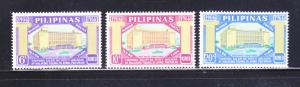 Philippines 957-959 Set MH Post Office Building