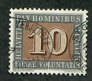 Switzerland #294 used single