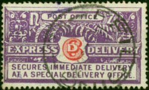 New Zealand 1926 6d Vermilion & Bright Violet SGE2 Fine Used