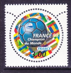 France 2665 MNH 1998 Sorld Cup Soccer Championships Champion du Monde Issue