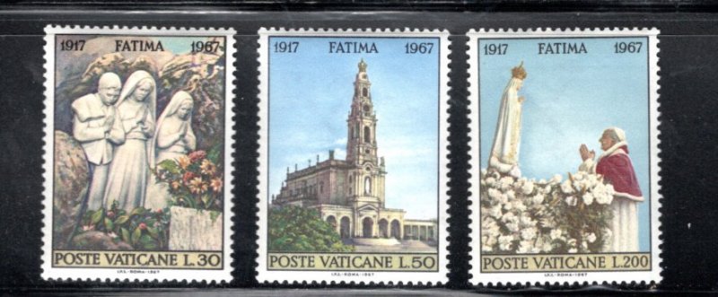 VATICAN 455-7 MNH VF Children of Fatima issue