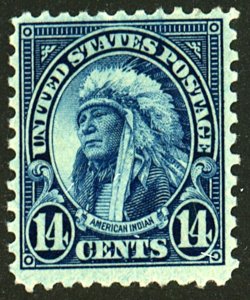 U.S. #695 MINT OG LH