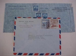 COLOMBIA USA CONSUL 1941,1962 COVERS