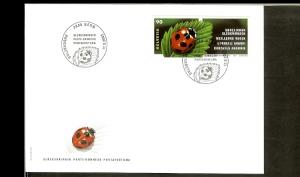 Fauna & Animals - Insects & Spiders - Lady beetle - FDC S...