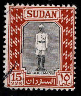 SUDAN Scott 104 Used 1951 stamp