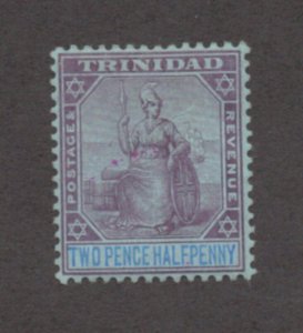 Trinidad - SG# 136 MH (h rem)/ dots of face/ wmk multi Crown CA  -  Lot 1221079