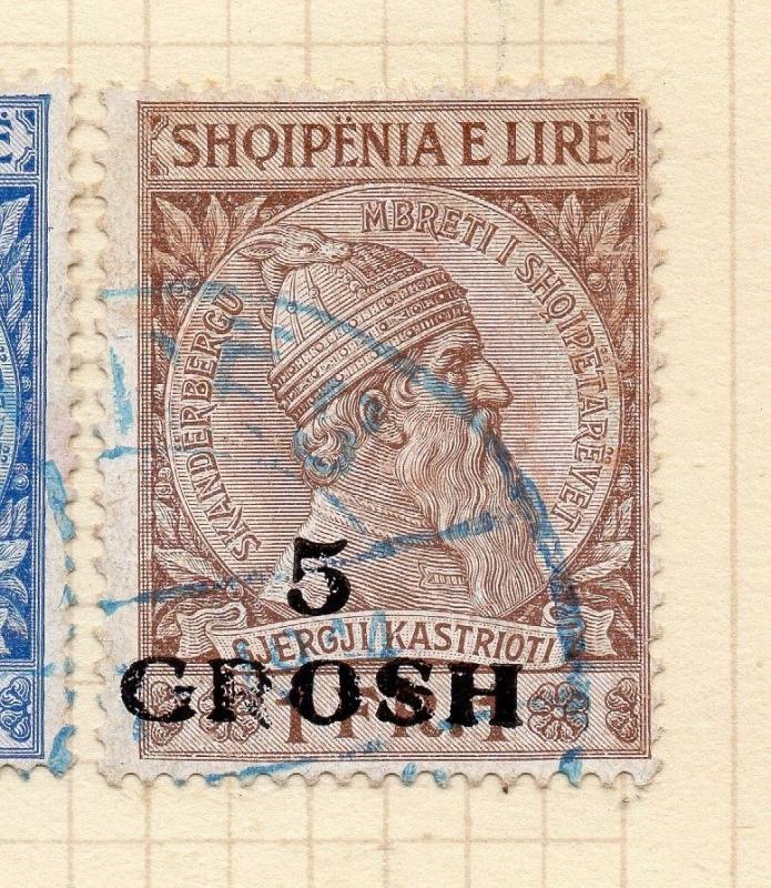 Albania 1920s clasic Issue Fine Used 5G. Surcharged 252294