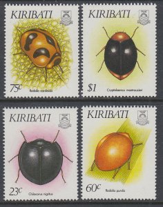 Kiribati 607-610 Insects MNH VF