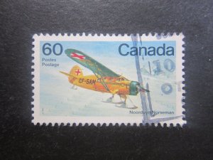 Canada #971 Bush Airplane Nice stamp{ca1859}
