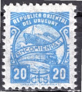 Uruguay; 1957; Sc. # Q88; MLH Single Stamp